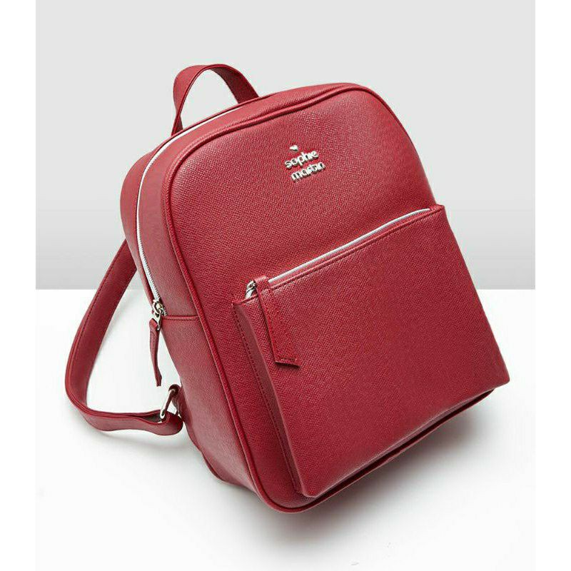 TAS RANSEL MERAH SOPHIE PARIS MARTIN PROMO CIMARION AUDETTE HALINKA TAHLIA ALARD MAKAYLA BORDIOLA