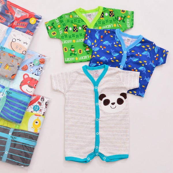 Sleepsuit Romper Jumper Bayi Laki Laki isi 3pcs P011