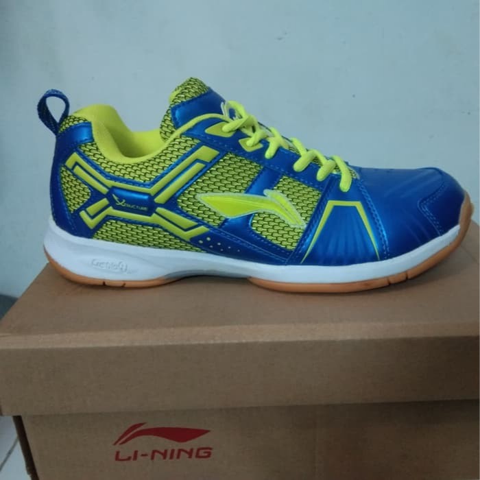 Sepatu Badminton Pria dan Wanita Original Lining - Biru- 40