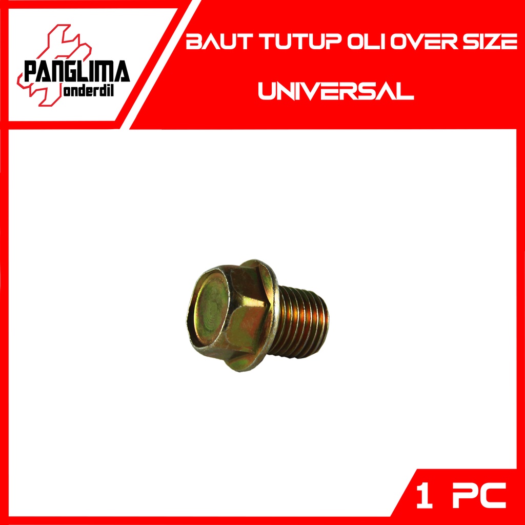 Baut Tutup Oli Oversize Over Size Semua Jenis Motor-Universal Honda M14x14 K-17