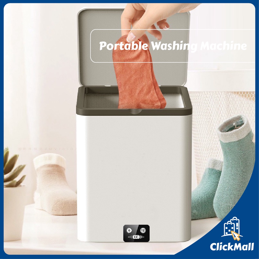 Mesin CucI Mini Portable Washing Machine/ mesin cuci portable/ Alat mesin cuci mini portabel