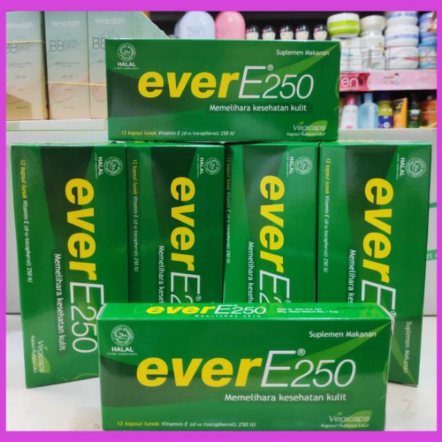 Ever E 250 Strip 12 &amp; 6 soft capsule