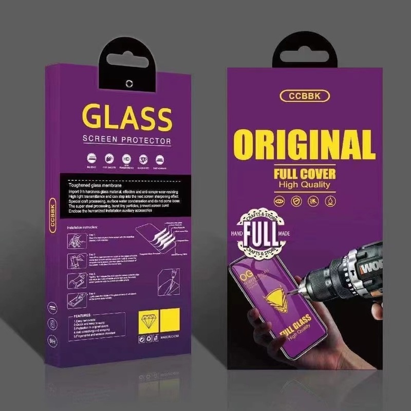 Pelindung Layar Tempered Glass Anti Statis / Tekanan Untuk iPhone 14 13 12 11 Pro X XS Max XR 14Max 6 7 8 Plus