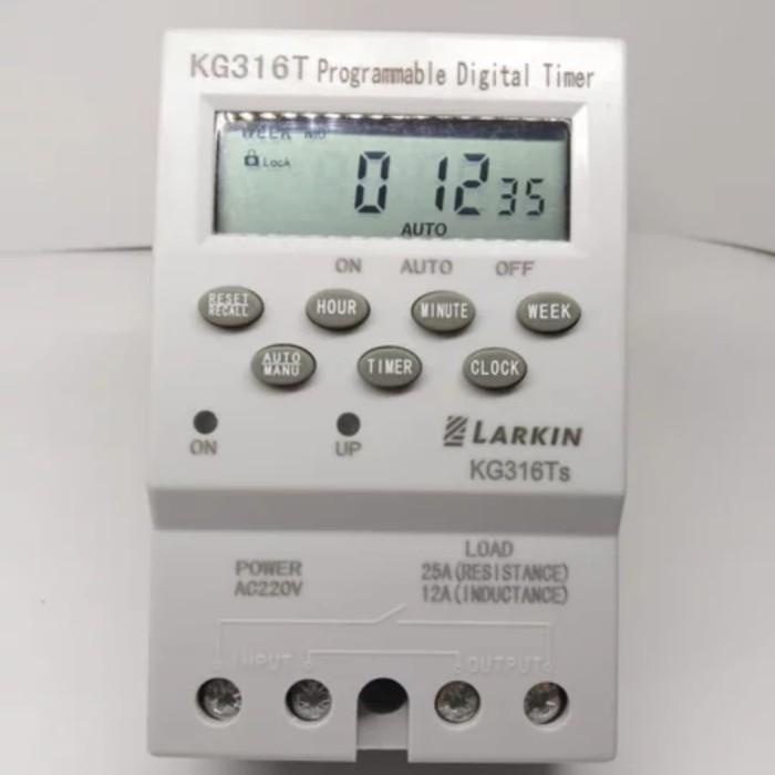 Timer Timer Digital Atau Programmable Digital Timer Tipe Kg316T 220V Larkin