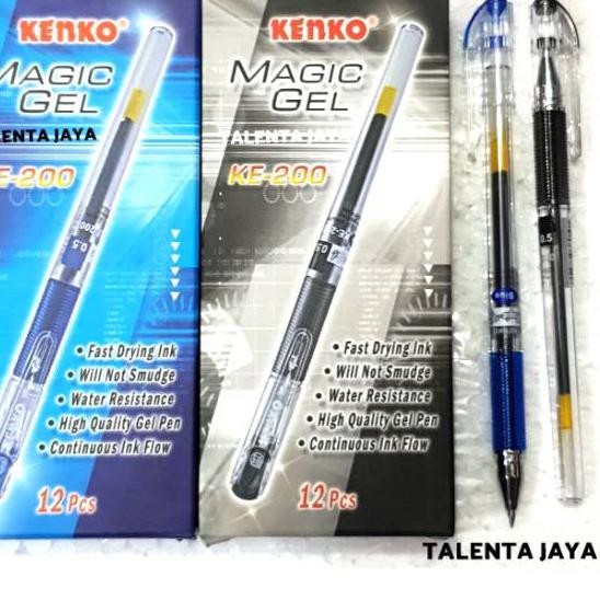 

Grosir Pulpen Kenko Magic Gel KE 200 Lusinan ♣
