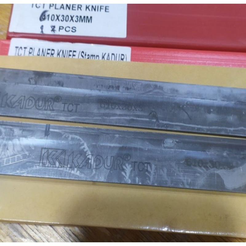 

pisau planer TCT merk KADUR 300 × 30 × 3 mm