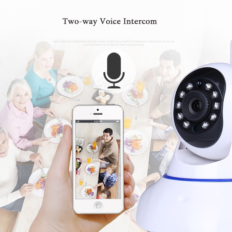 IP BABY CAMERA CCTV Wireless 8MP Yoosee 5 Antena Home Security APP YOOSEE