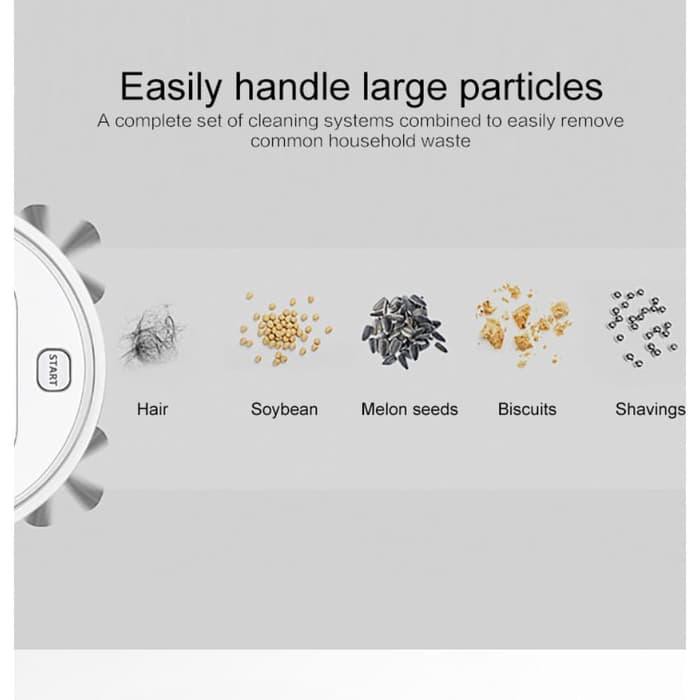 ES28 Smart Vacuum Cleaner Sweeping Robot Sapu Mop Lantai Elektrik Auto