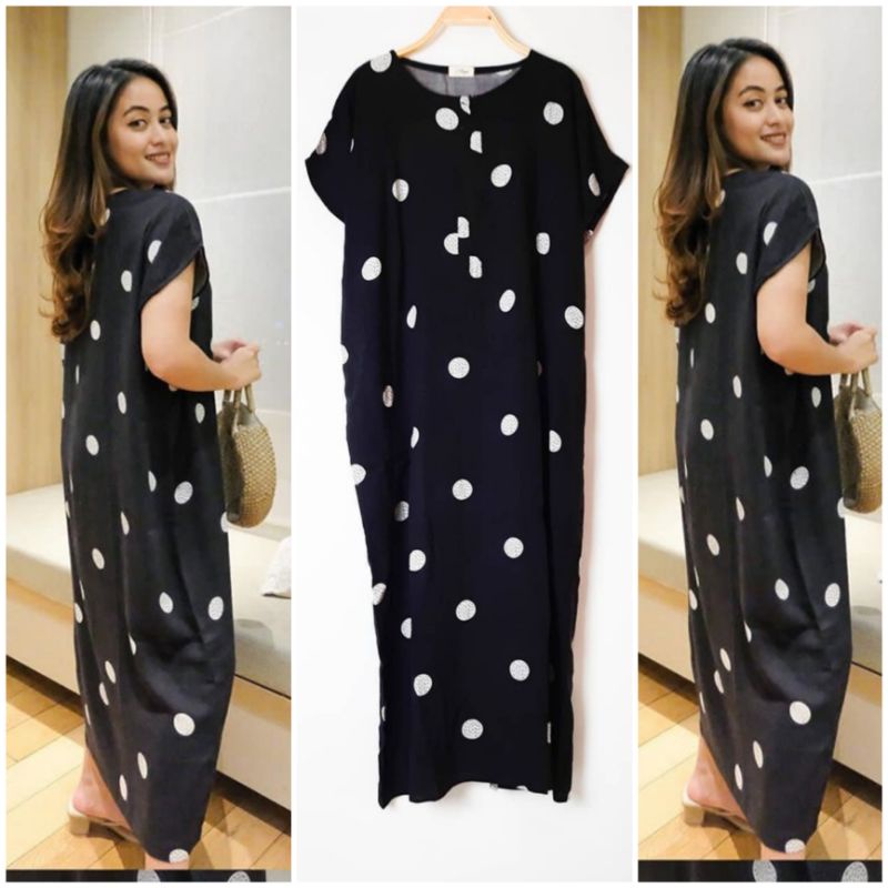 DASTER BUSUI SEMATA KAKI RAYON SUPER PREMIUM-Aurora black