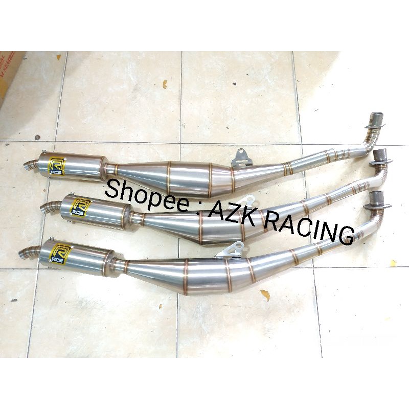 Knalpot Yamaha Fiz-R Standar Racing Stainless