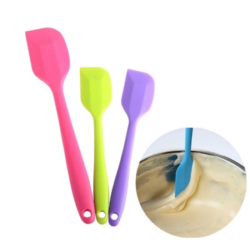 Spatula silicon tahan panas/spatula silicon food grade spatula masak/spatula kue