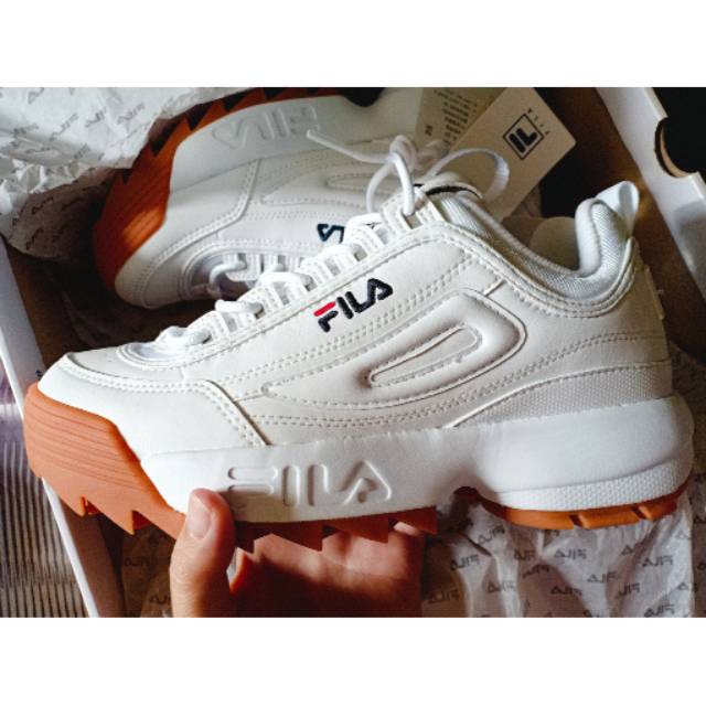(READY STOCK) Preloved Fila Disruptor 2 Original from Korea, Made In Vietnam, size 240 atau US 6