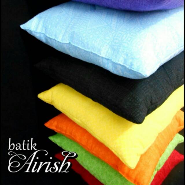 Sarung Bantal Sofa Batik Emboss uk. 40x40 | Cushion Pillow Cover | Sarung Bantal Batik Kursi Tamu