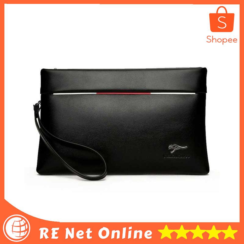 TAS GENGGAM KULIT PRIA YUESKANGAROO