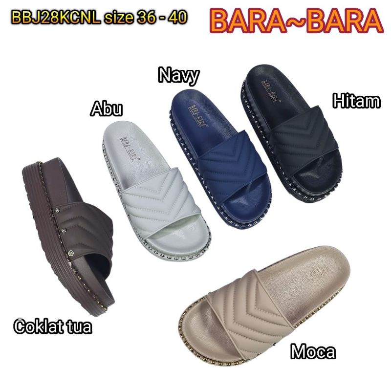 SANDAL KARET BARA-BARA CEWEK BBJ28KCNL