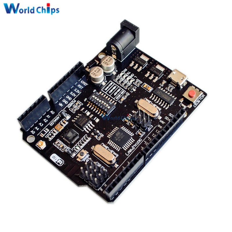 UNO WiFi R3 ATmega328P &amp; ESP8266 32Mb memory USB TTL CH340G Arduino