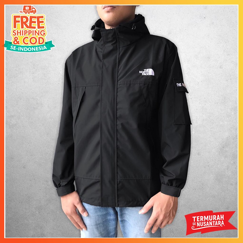 [BISA COD] Jaket Waterproof Ringan Windroof Jaket Parasut Jaket Outdoor Jaket Gunung Anti Angin