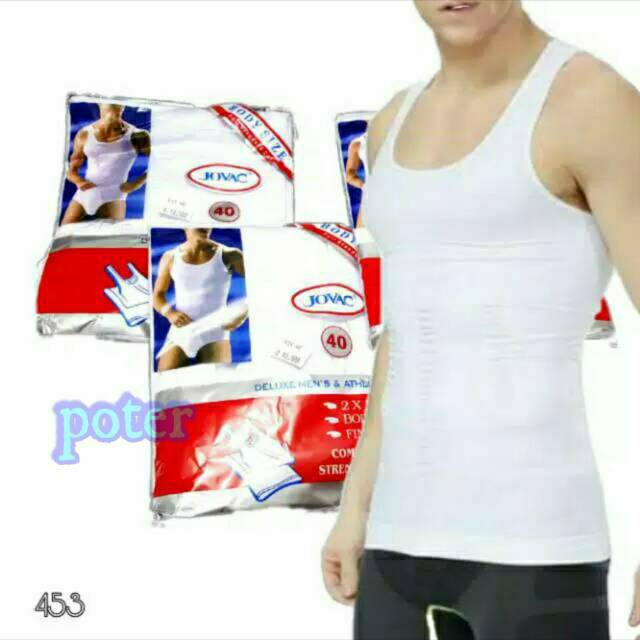 kaos dalam singlet baju pakaian dalam kutang pria dewasa cowok remaja jovac texco jumbo big size ukuran 32 34 36 38 40 42 S M L XL XXL XXXL putih polos salur GROSIR MURAH tanktop