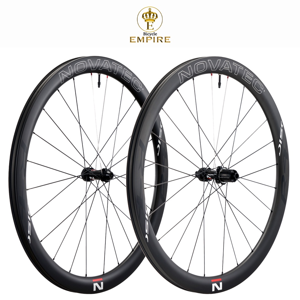 Wheelset Roadbike 700c Novatec R4 Clincher Disc Brake Carbon Velg Roda 700 Road Bicycle Empire