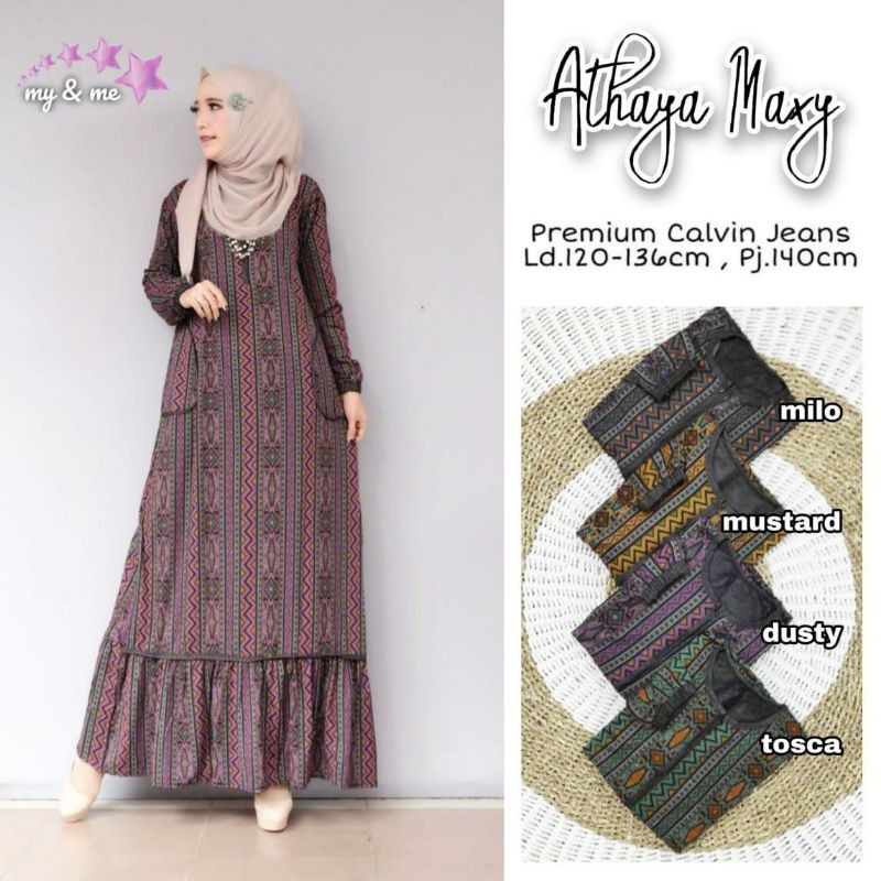 GAMIS / DRESS / ATHAYA MAXY by Myme