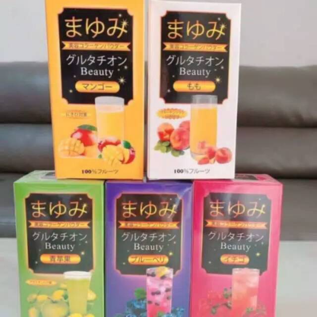 MAYUMI BEAUTY DRINK MAYUM COLLAGEN BLUEBERRY MANGO STRAWBERRY