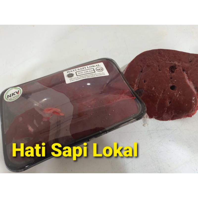 

Hati Sapi 500gram Terbaik Berkualitas dan Halal ber NKV