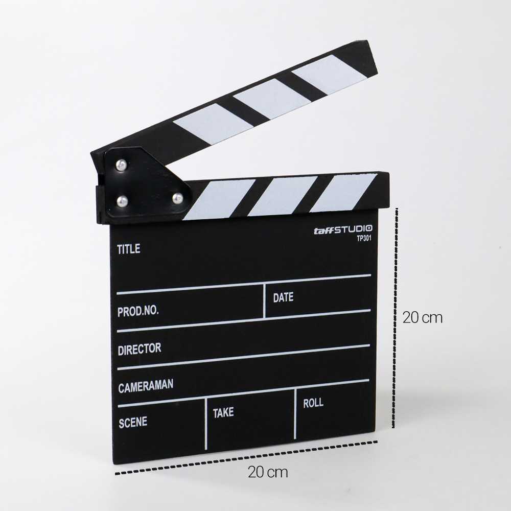 Profesional Clapper Classical Movie Film - TP301 TaffSTUDIO Woopower