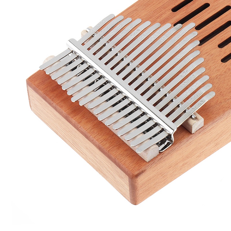 Alat Musik Kalimba Mini 17 Tuts Bahan Kayu Mahoni