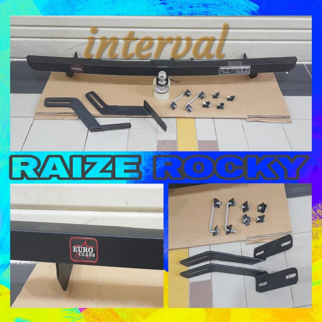 Towing Bar Bumper Belakang Mobil Toyota Raize Rocky Uero Class Towing