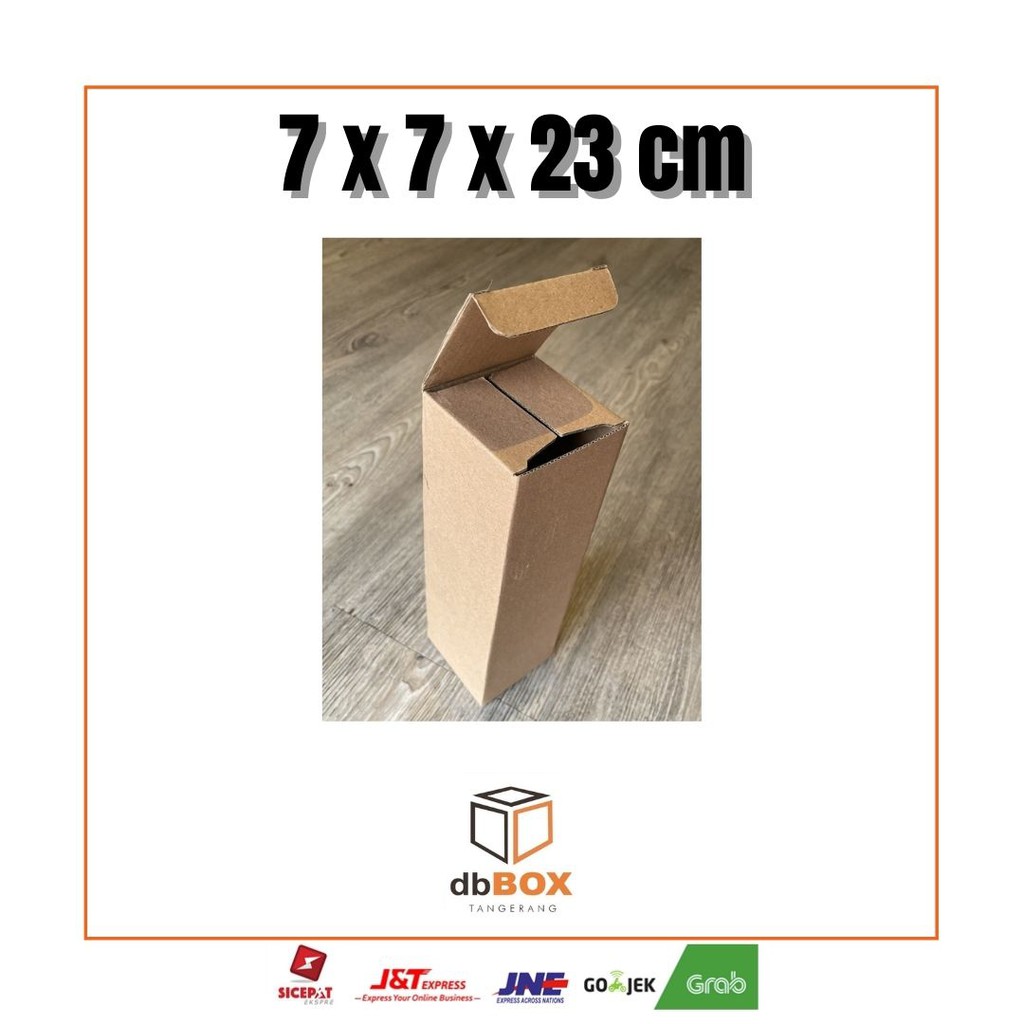 

Kardus 7x7x23 cm | Box Die Cut dan Easy Usage | Box Botol | Box Tumbler | Botol Thermos