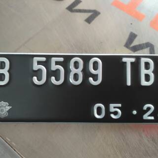  Stiker  sticker  angka untuk plat  nomor mobil  Shopee Indonesia