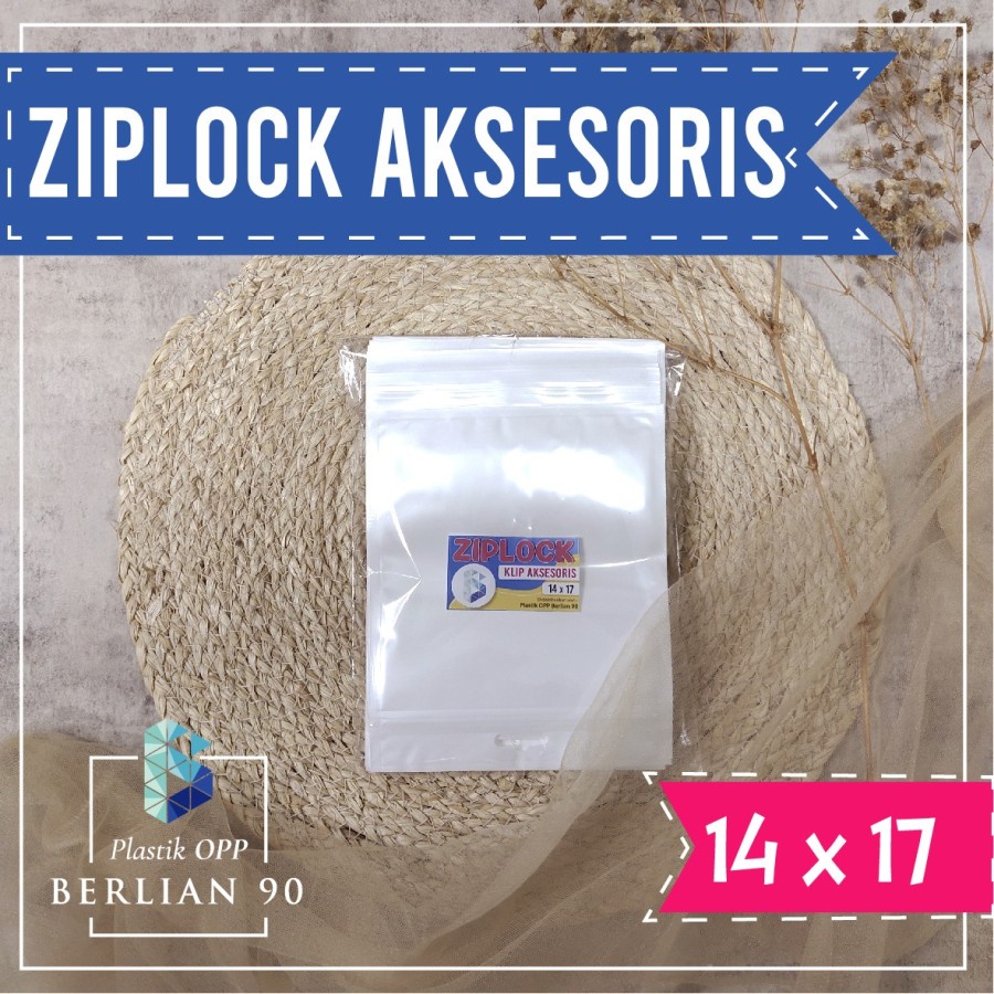 Plastik Ziplock Puith 14x17 cm Plastik Ziplock Aksesories Plastik Klip