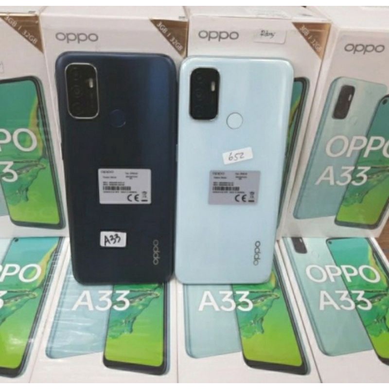 OPPO A33 RAM 3/32 & 4/64 FULLSET ORY GARANSI RESMI