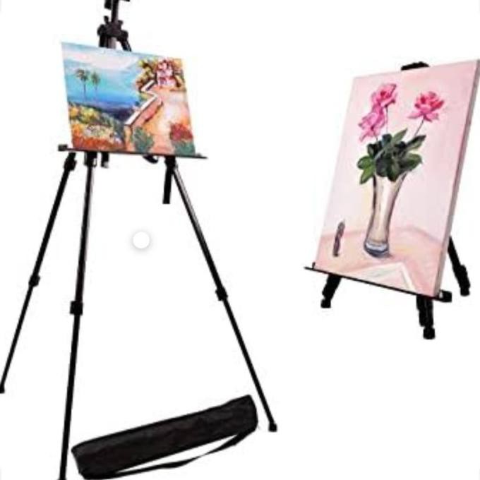 

PERALATAN MELUKIS EASEL STAND LUKIS/BINGKAI FOTO/PAPAN TULIS/PROMOSI ALAT LUKIS