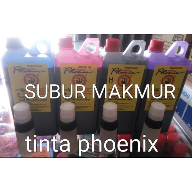 

Tinta PHOENIX untuk nulis di karung tidak luntur TERMURAH SEINDONESIA DIJAMIN ASLI