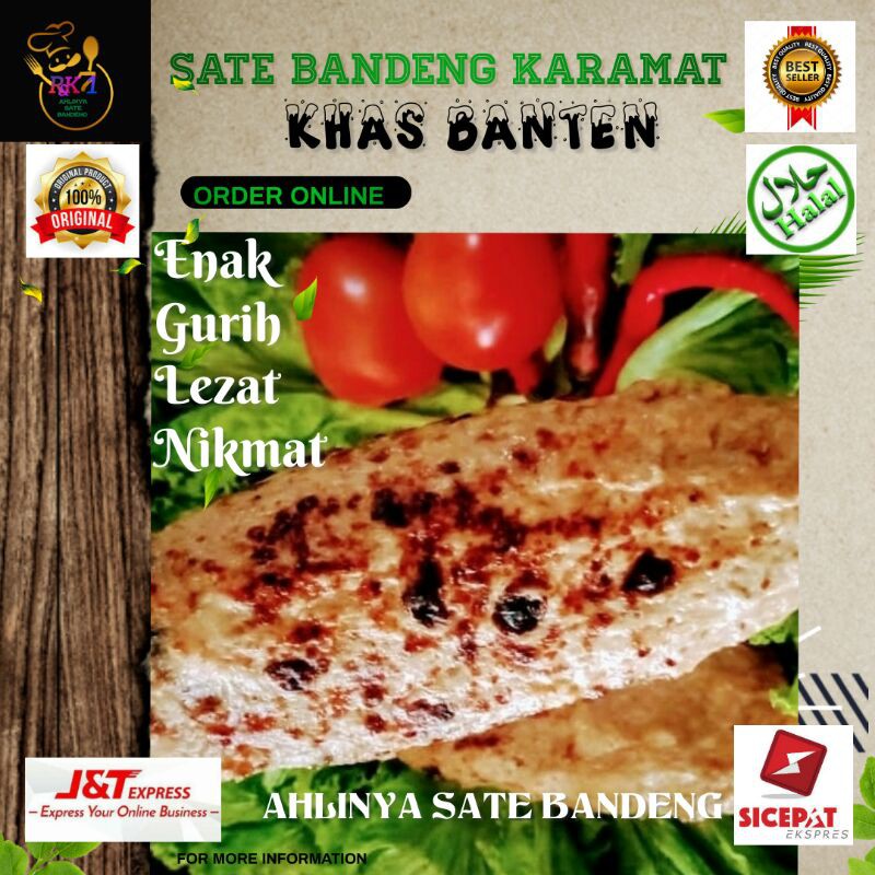 Ready Sate Bandeng Khas Lebak Serang Banten ikan Bandeng Segar Bandeng Cabut Duri murah