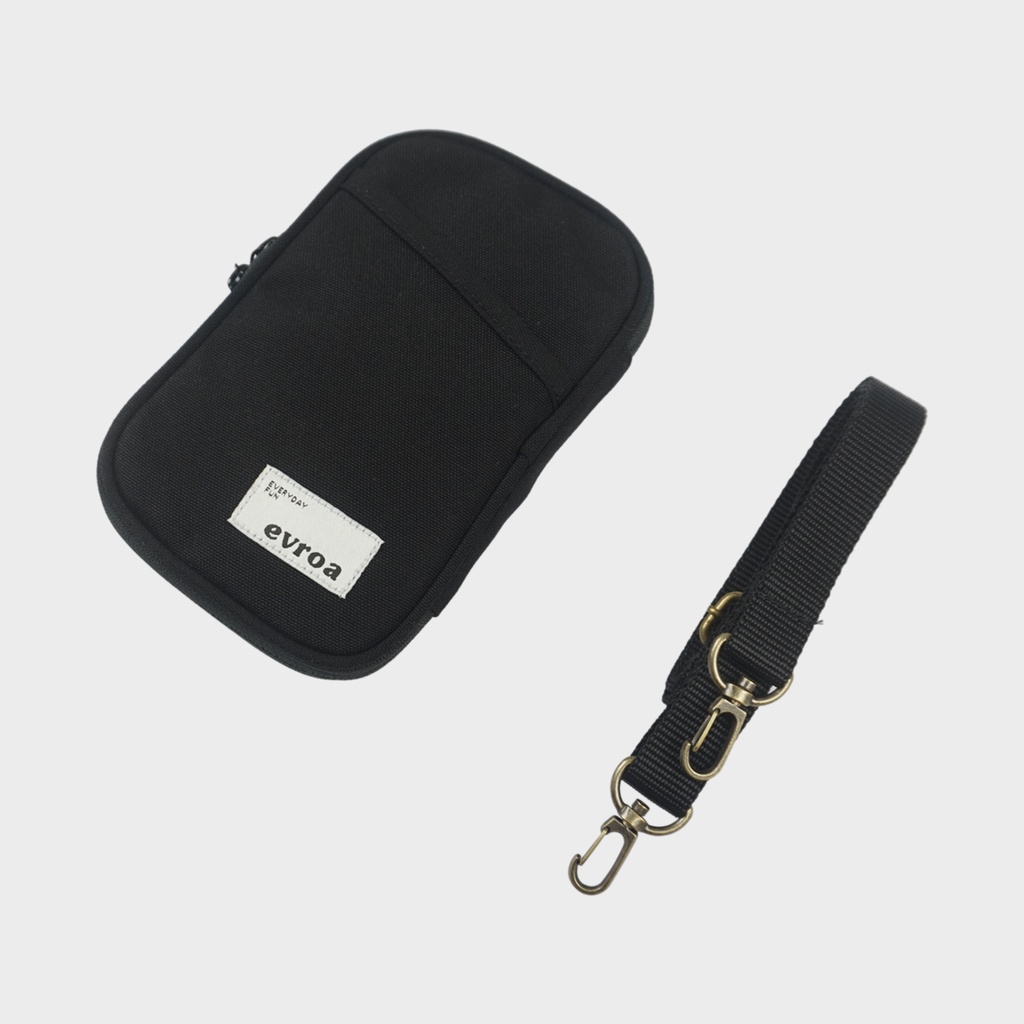 Evroa - Sling Phone Polka - Black