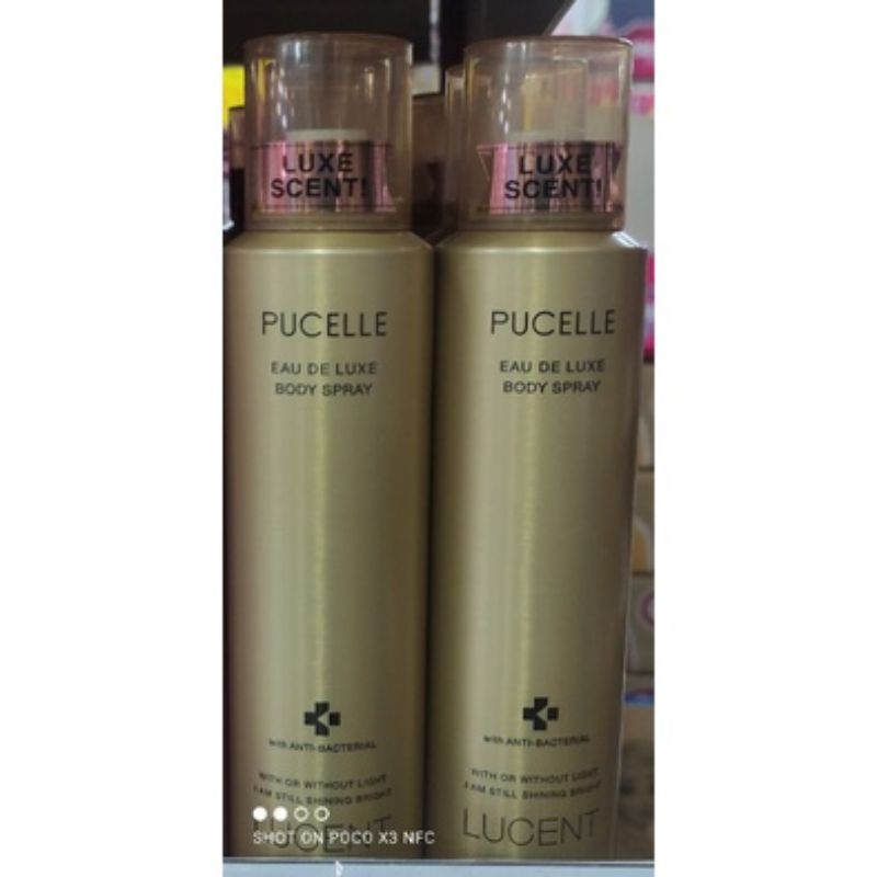 PUCELLE Eau De Luxe Body Spray Lucent