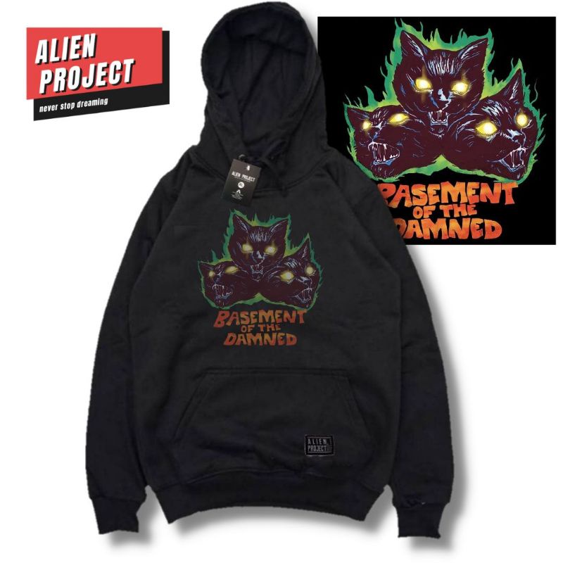 Alien Project Hoodie basement of the damn Hoodie Pria Hoodie Cowok