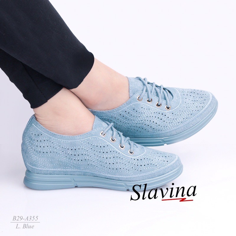 [JS18]Slavina Natania Wedges* With Colourtone Outsole Series *#B29-A355