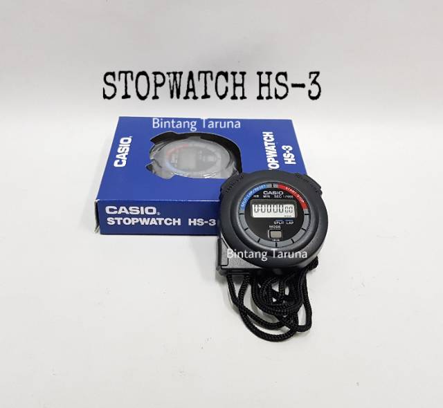 Stopwach Casio HS-3 Stopwatch Casio HS3 Stop Watch Casio HS-3 ORIGINAL