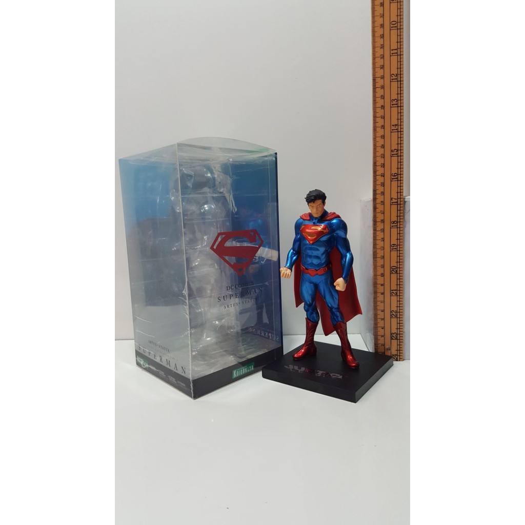 04045 miniature superman kotobukiya figurine superman kotobukiya tinggi 19cm