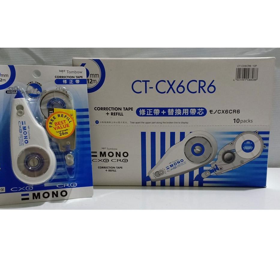 

Update! CORRECTION TAPE TOMBOW CT-CX6CR6 ✔
