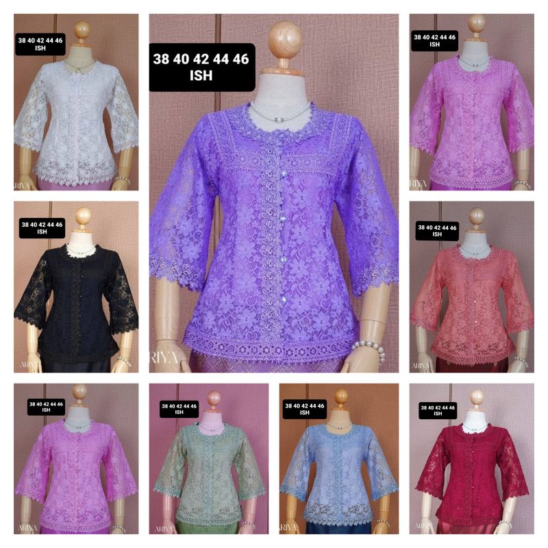 atasan kancing depan vasutron/arya