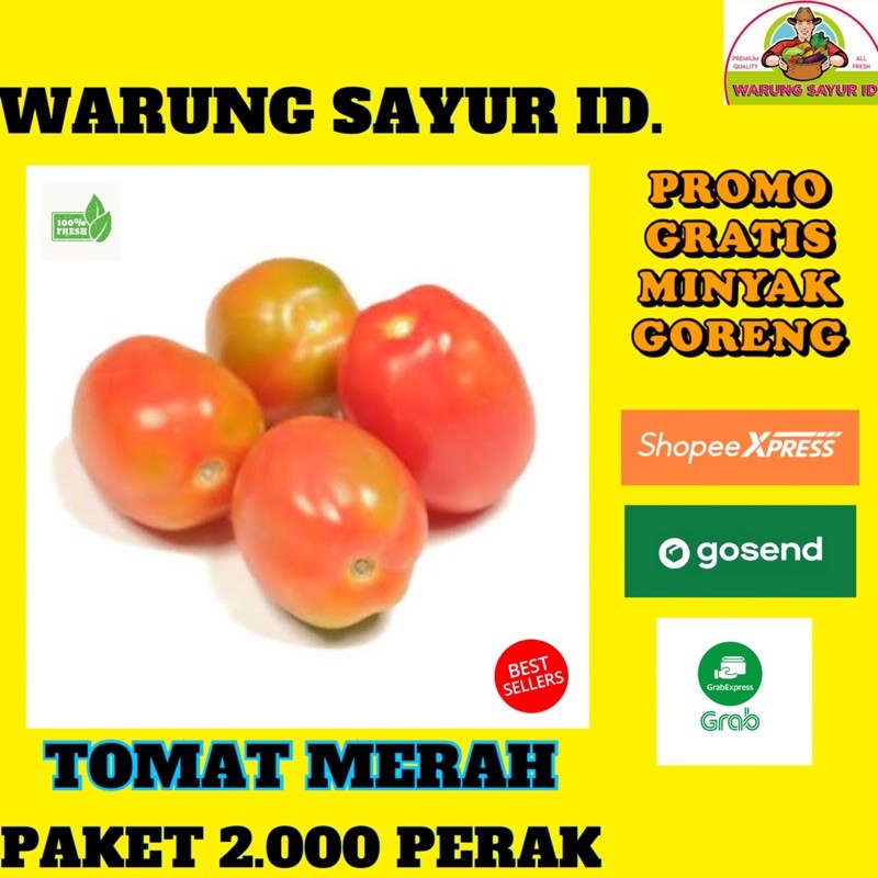 

TOMAT PAKET 5.000 / UNTUK SEKALI MASAK