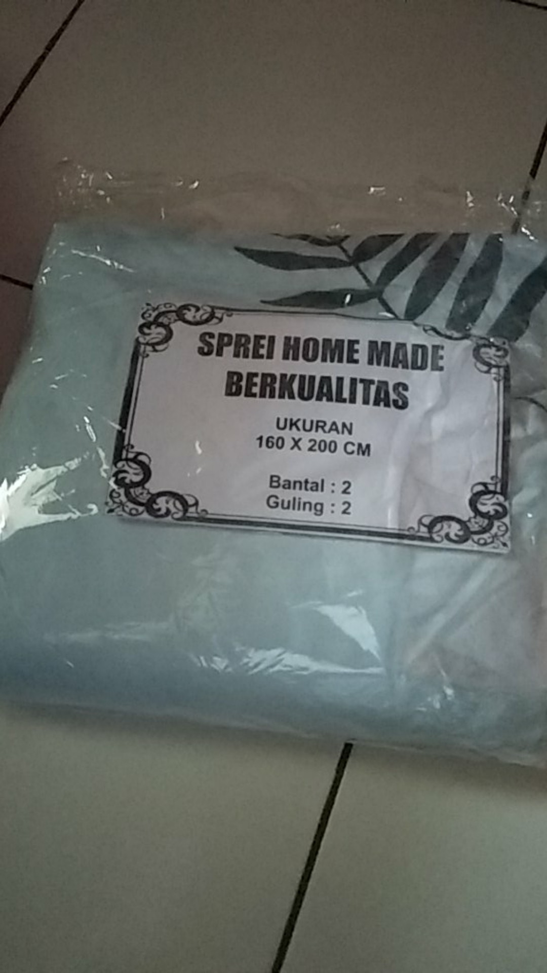 Sprei Homemade Motif Chat Dulu