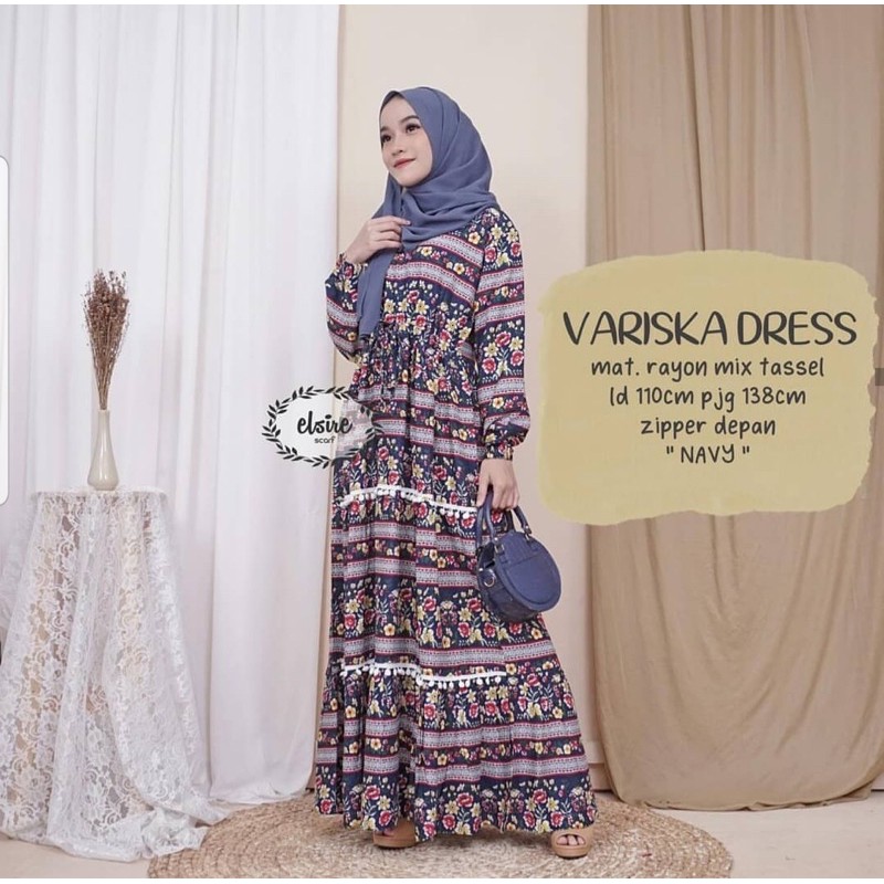 Variska dress rayon elsire