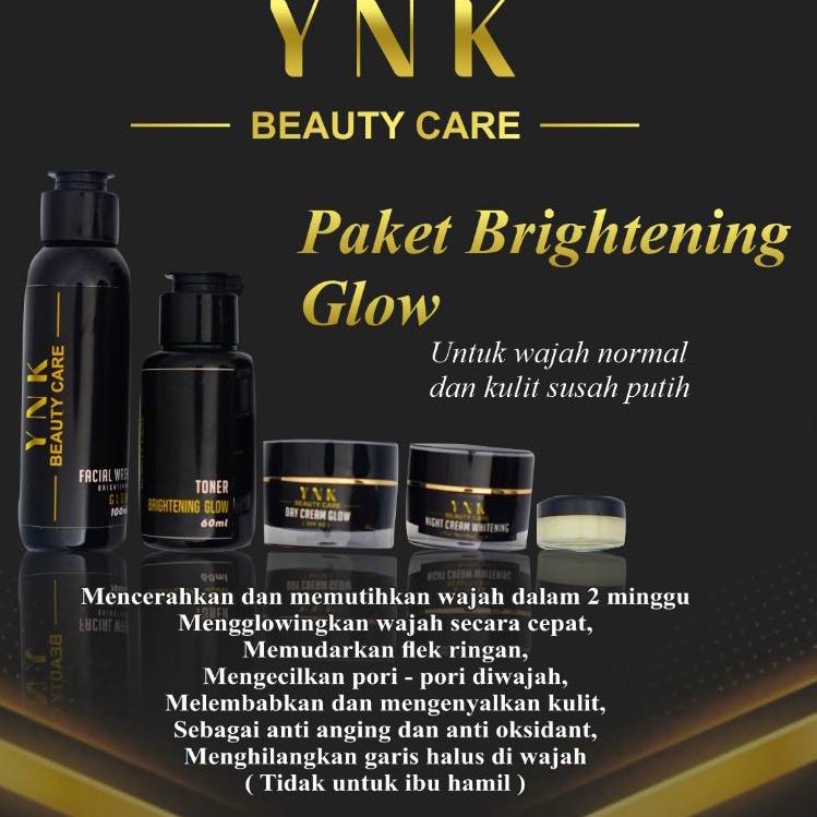 UM318 PAKET PEMUTIH GLOWING BEST SELLER WAJIB KONSULTASI YNK BEAUTYCARE (PAKET BRIGHTENING GLOW) ✲ 4