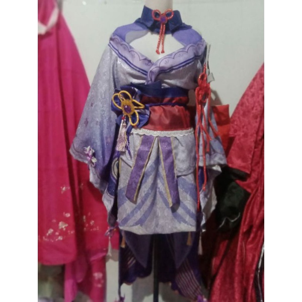 BAAL / Raiden Shogun - Genshin Impact Game Cosplay Costume Kostum