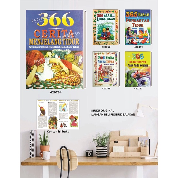 Buku Cerita Anak / 366 Cerita Menjelang Tidur